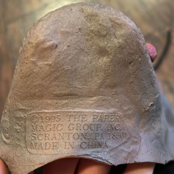 VTG 1995 Paper Magic Group Halloween Mask Screaming Scary skull , zombie - Picture 4 of 7